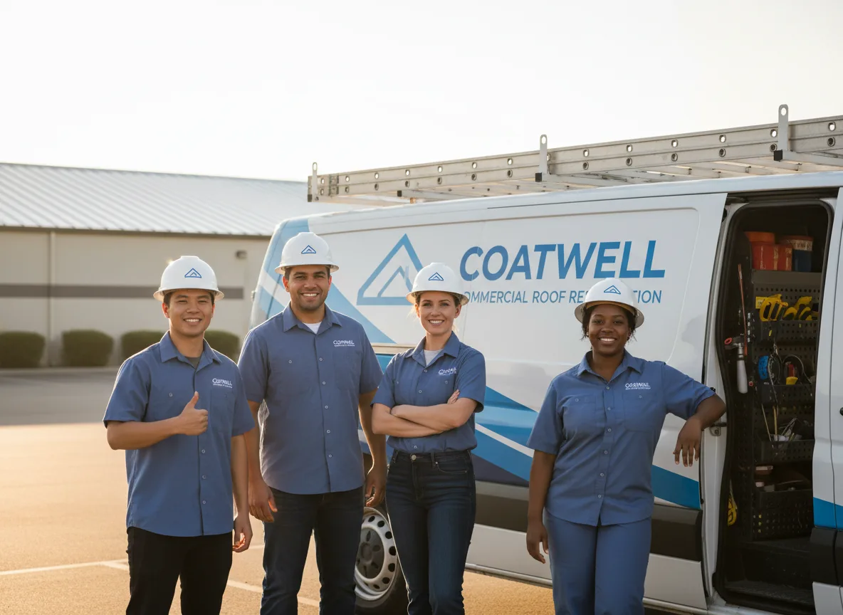 Commercial roof coating company in Utica, PA